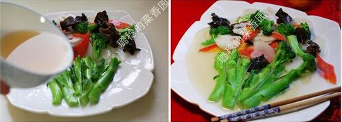 鲍鱼汁煮蔬菜汤的做法的做法步骤8