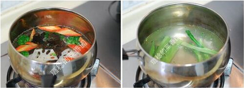 鲍鱼汁煮蔬菜汤的做法的做法步骤3