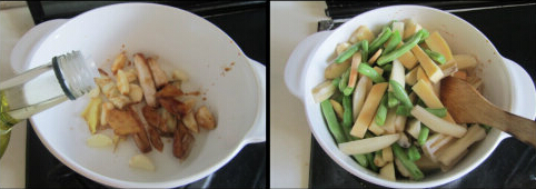 莲藕焖鮰鱼的做法的做法步骤3