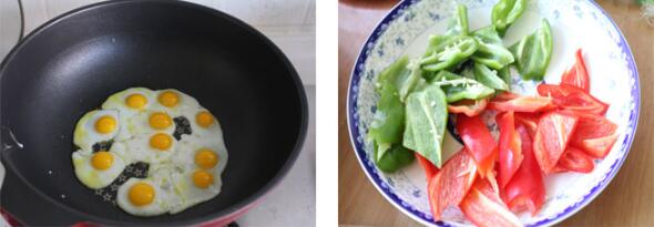 营养美味又养眼的——豆豉辣椒炒鸡蛋的做法的做法步骤1